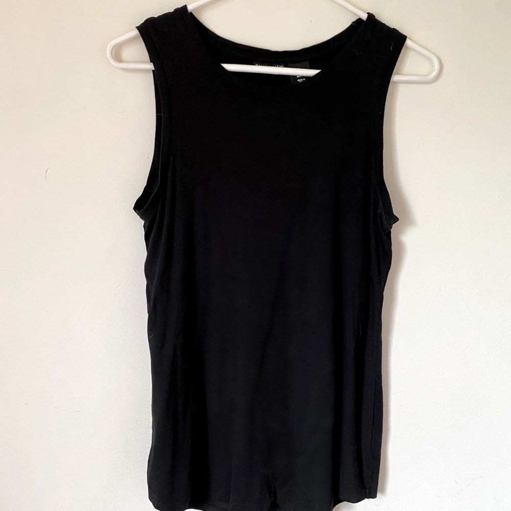 (3/$20) Willi Smith Black Tank Top